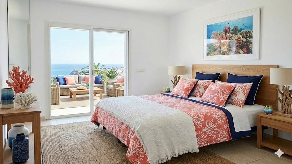 Chambre d'exception Suite Tropézienne avec terrasse belvédère vue mer